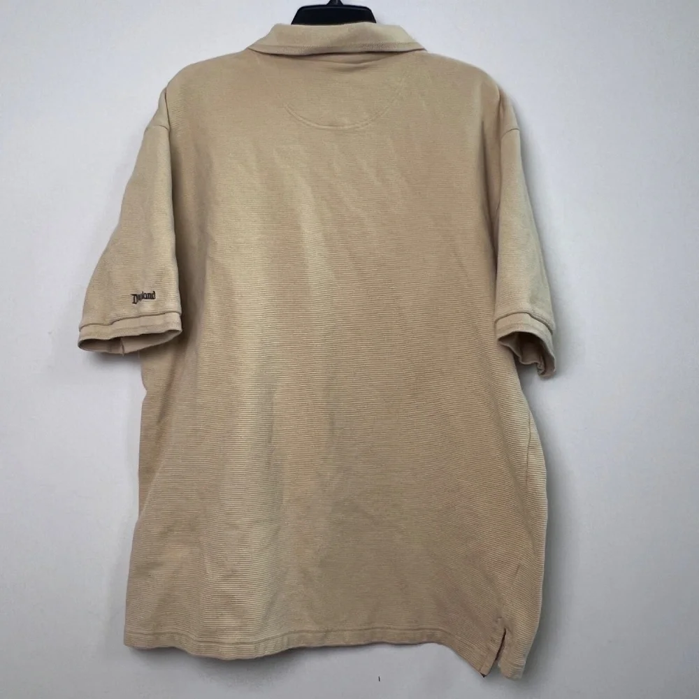 Disneyland Resort Button Polo Ribbed Mustard Disney Resort Embroidered Logo XXL - Picture 3 of 5